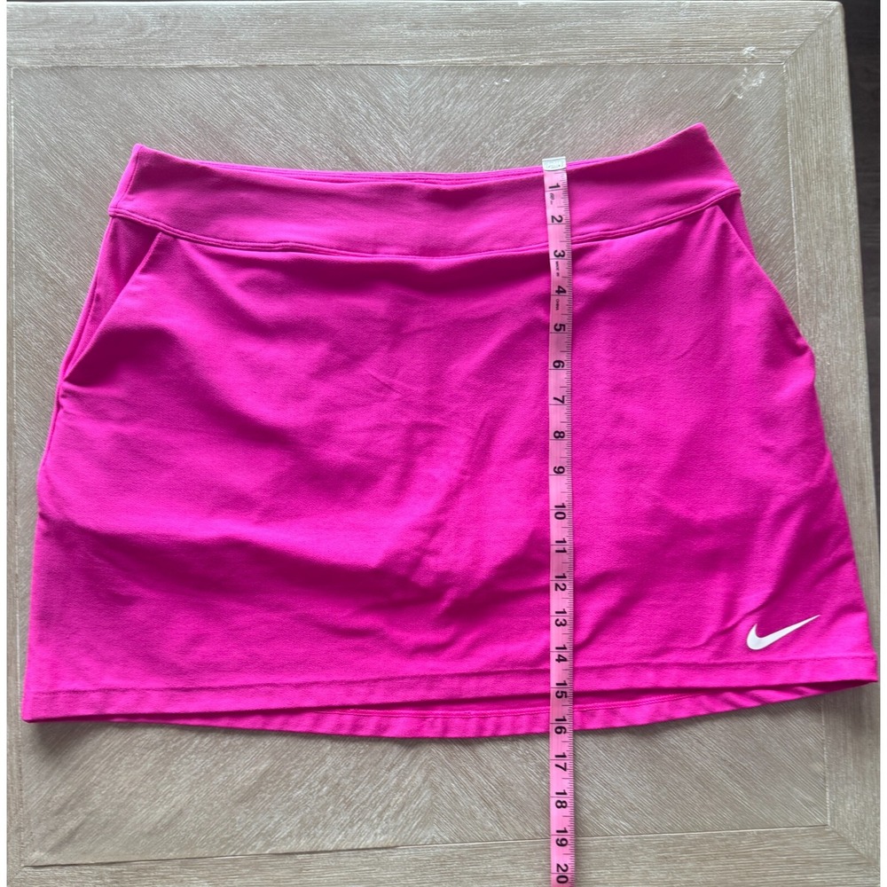 Nike Golf Dri-Fit Performance Skort Pink Womens L Tennis Pickleball Athleisure - Picture 6 of 9